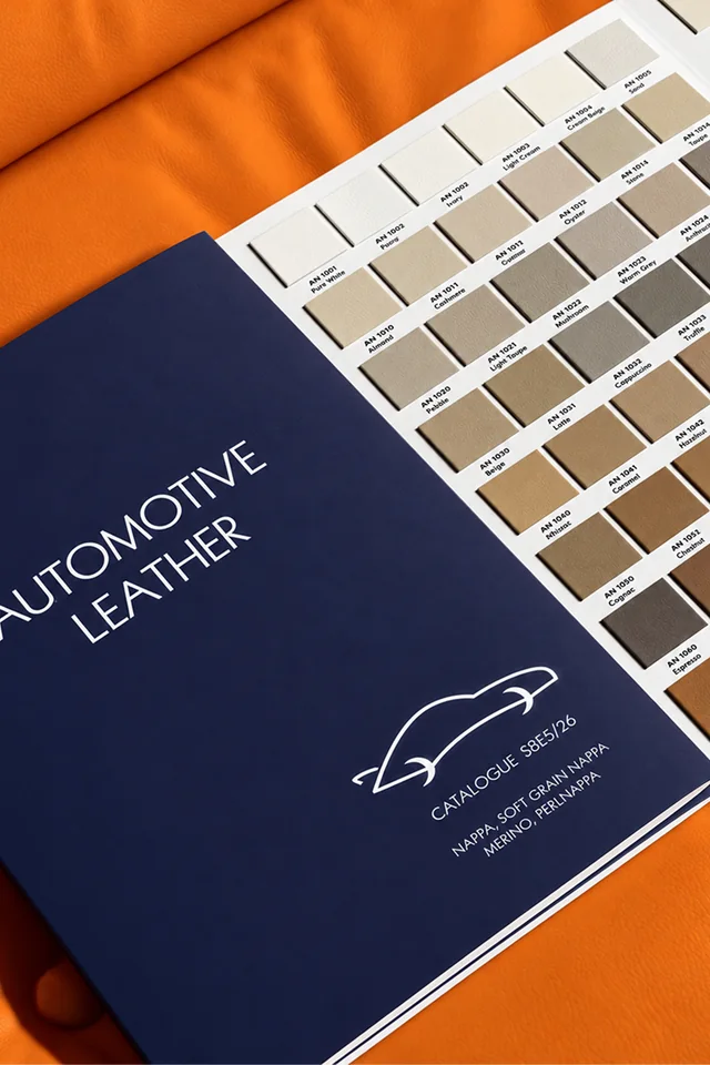 Katalog kolorów Automotive Leather 2025/2026 — 1