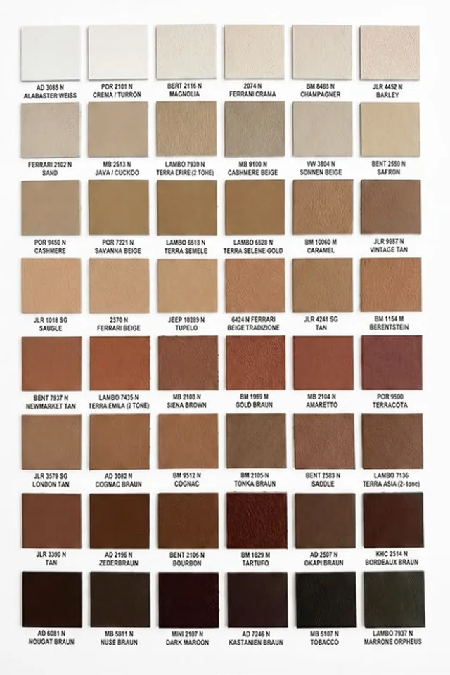 Katalog kolorów Automotive Leather 2025/2026 — 3