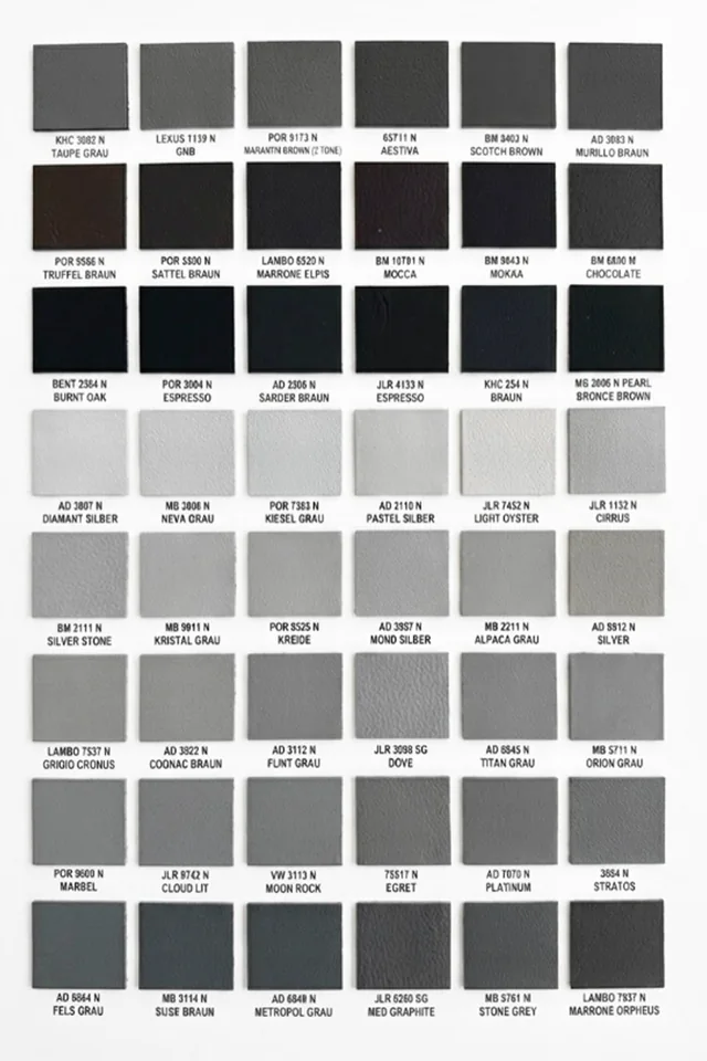 Katalog kolorów Automotive Leather 2025/2026 — 4