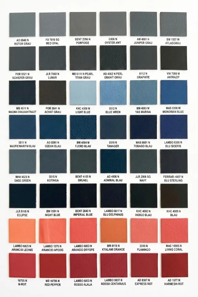 Katalog kolorów Automotive Leather 2025/2026 — 5